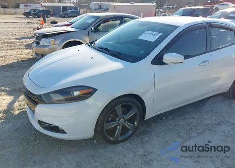 2016 Dodge Dart Gt z USA, uszkodzony, nr VIN 1C3CDFEB9GD538766